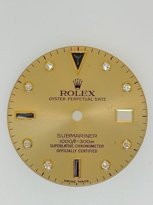 Rolex Submariner Serti Diamonds and Sapphires dial