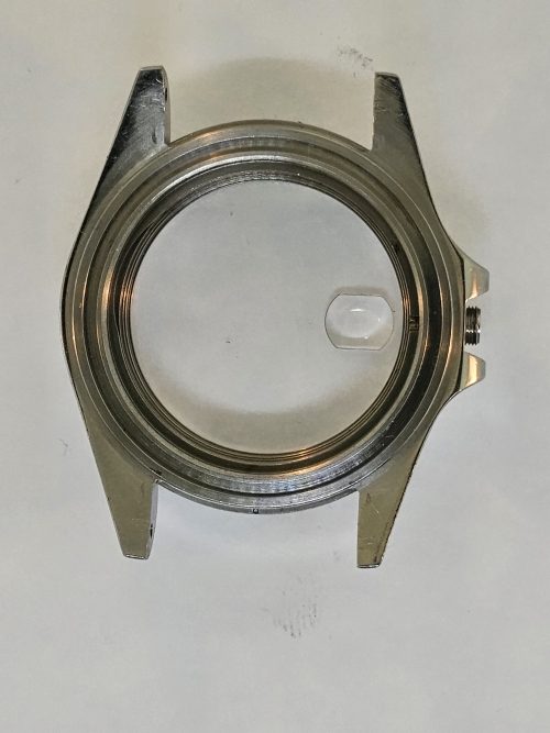 Rolex steel GMT Master Case, Bezel and missing back. Model # 16570 – Serial # N230xxx ,
