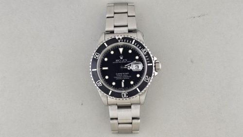 Rolex Submariner SS Serial # X683554 Model # 16610 Movement caliber and serial # 3135 – 6322441